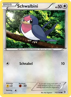 Karte Schwalbini aus Überschrittene Schwellen, Nummer 112/149