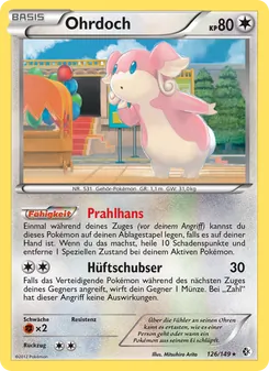 Karte Ohrdoch aus Überschrittene Schwellen, Nummer 126/149