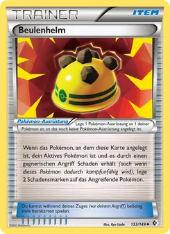Karte Beulenhelm aus Überschrittene Schwellen, Nummer 133/149