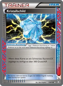 Karte Kristallschild aus Überschrittene Schwellen, Nummer 139/149