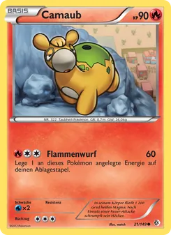 Karte Camaub aus Überschrittene Schwellen, Nummer 21/149