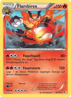 Karte Flambirex aus Überschrittene Schwellen, Nummer 26/149