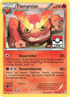 Karte Flampivian aus Überschrittene Schwellen, Nummer 28/149