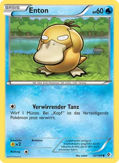 Karte Enton aus Überschrittene Schwellen, Nummer 32/149