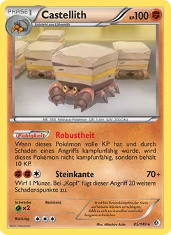 Karte Castellith aus Überschrittene Schwellen, Nummer 85/149