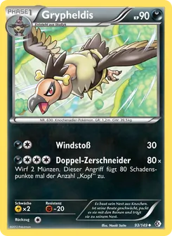 Karte Grypheldis aus Überschrittene Schwellen, Nummer 93/149