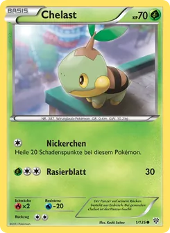 Karte Chelast aus Plasma-Sturm, Nummer 1/135
