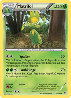Karte Matrifol aus Plasma-Sturm, Nummer 10/135