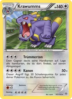 Karte Krawumms aus Plasma-Sturm, Nummer 107/135