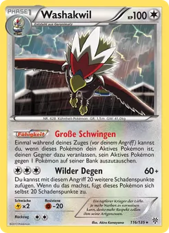 Karte Washakwil aus Plasma-Sturm, Nummer 116/135