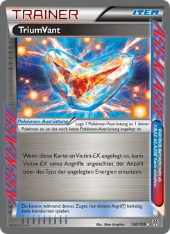 Karte TriumVant aus Plasma-Sturm, Nummer 130/135