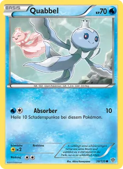 Karte Quabbel aus Plasma-Sturm, Nummer 38/135