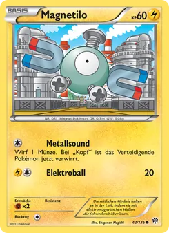 Karte Magnetilo aus Plasma-Sturm, Nummer 42/135