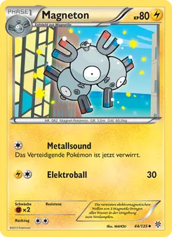 Karte Magneton aus Plasma-Sturm, Nummer 44/135