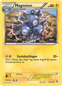 Karte Magneton aus Plasma-Sturm, Nummer 45/135