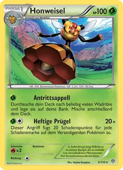 Karte Honweisel aus Plasma-Sturm, Nummer 5/135