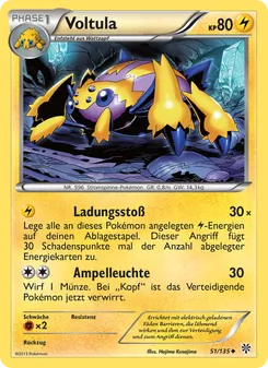 Karte Voltula aus Plasma-Sturm, Nummer 51/135