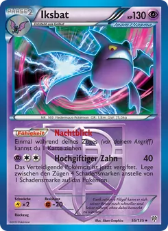 Karte Iksbat aus Plasma-Sturm, Nummer 55/135