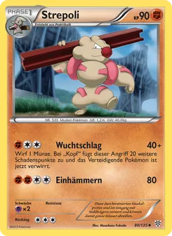 Karte Strepoli aus Plasma-Sturm, Nummer 80/135