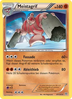 Karte Meistagrif aus Plasma-Sturm, Nummer 81/135