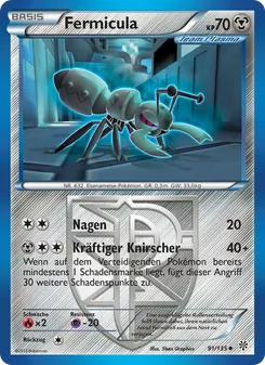 Karte Fermicula aus Plasma-Sturm, Nummer 91/135