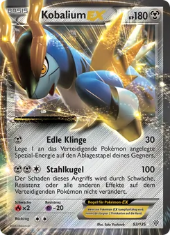 Karte Kobalium-EX aus Plasma-Sturm, Nummer 93/135