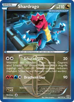 Karte Shardrago aus Plasma-Sturm, Nummer 94/135