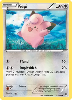 Karte Piepi aus Plasma-Sturm, Nummer 97/135