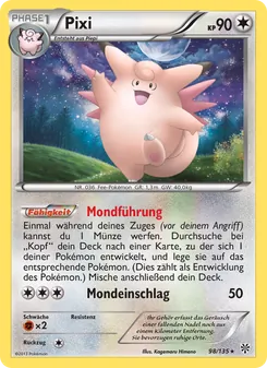 Karte Pixi aus Plasma-Sturm, Nummer 98/135