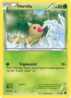 Karte Hornliu aus Plasma-Frost, Nummer 1/116