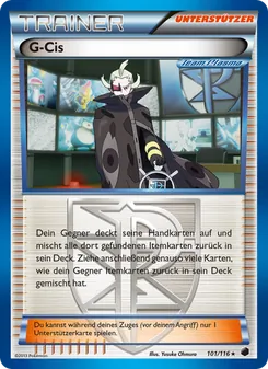 Karte G-Cis aus Plasma-Frost, Nummer 101/116