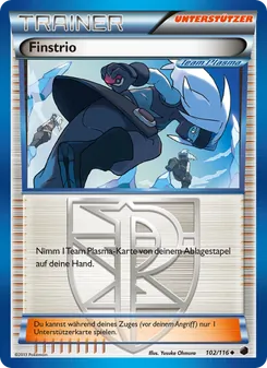 Karte Finstrio aus Plasma-Frost, Nummer 102/116
