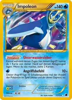 Karte Impoleon aus Plasma-Frost, Nummer 117/116