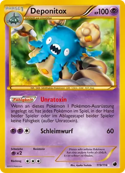 Karte Deponitox aus Plasma-Frost, Nummer 119/116