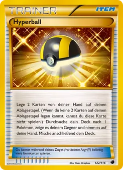Karte Hyperball aus Plasma-Frost, Nummer 122/116
