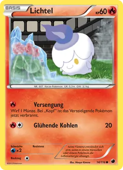 Karte Lichtel aus Plasma-Frost, Nummer 14/116