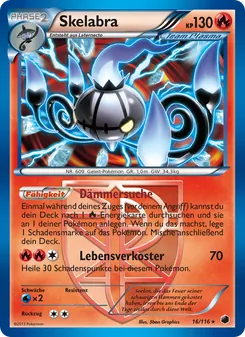 Karte Skelabra aus Plasma-Frost, Nummer 16/116