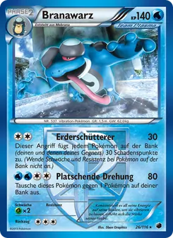 Karte Branawarz aus Plasma-Frost, Nummer 26/116