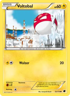 Karte Voltobal aus Plasma-Frost, Nummer 32/116