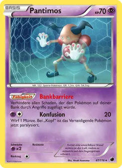 Karte Pantimos aus Plasma-Frost, Nummer 47/116