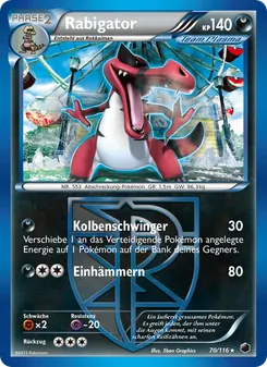 Karte Rabigator aus Plasma-Frost, Nummer 70/116