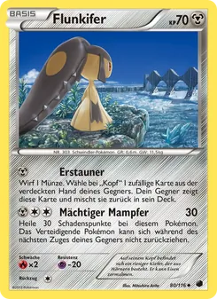 Karte Flunkifer aus Plasma-Frost, Nummer 80/116