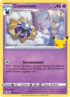 Karte Cosmovum aus Celebrations, Nummer 14/25