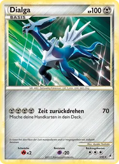 Karte Dialga aus Ruf der Legenden, Nummer 3/95