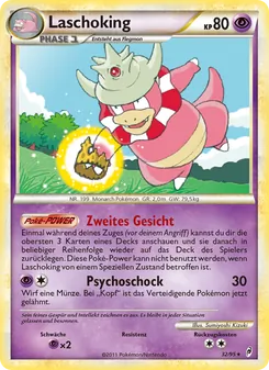 Karte Laschoking aus Ruf der Legenden, Nummer 32/95