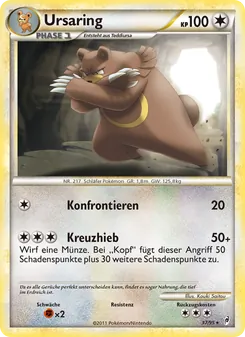 Karte Ursaring aus Ruf der Legenden, Nummer 37/95