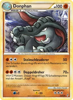 Karte Donphan aus Ruf der Legenden, Nummer 42/95