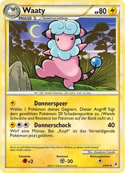 Karte Waaty aus Ruf der Legenden, Nummer 43/95