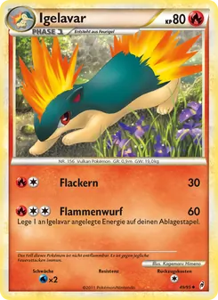 Karte Igelavar aus Ruf der Legenden, Nummer 49/95