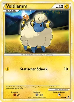 Karte Voltilamm aus Ruf der Legenden, Nummer 63/95